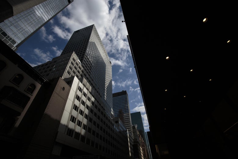 A view of the Kushner Companies' flagship property 666 Fifth Avenue in Midtown Manhattan.